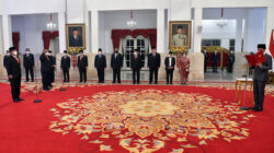 Presiden Lantik Menteri dan Wamen Kabinet Indonesia Maju