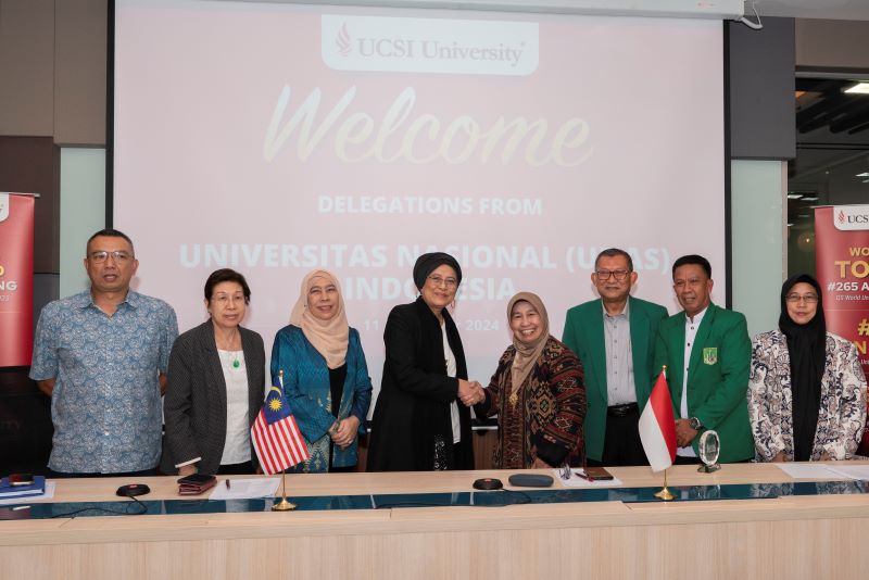 Perkuat Kerja sama Internasional, Delegasi Unas Kunjungi UCSI University Malaysia